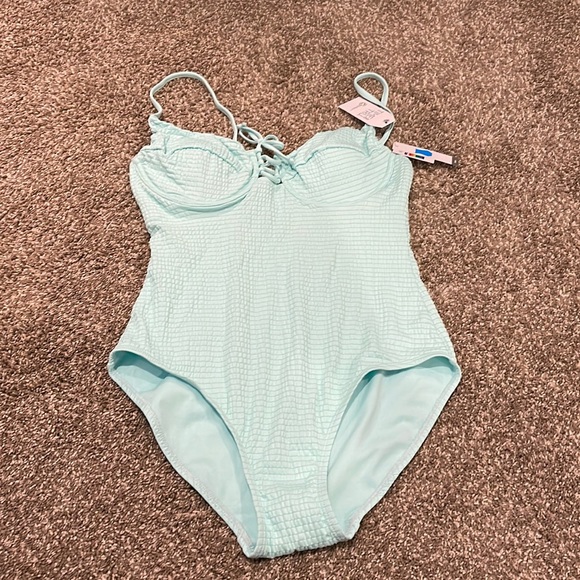 NWT! Time and Tru One Piece Swimsuit. M (8-10) - Picture 2 of 7